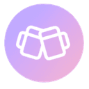 Bar and lounge icon for nightlife and social venues