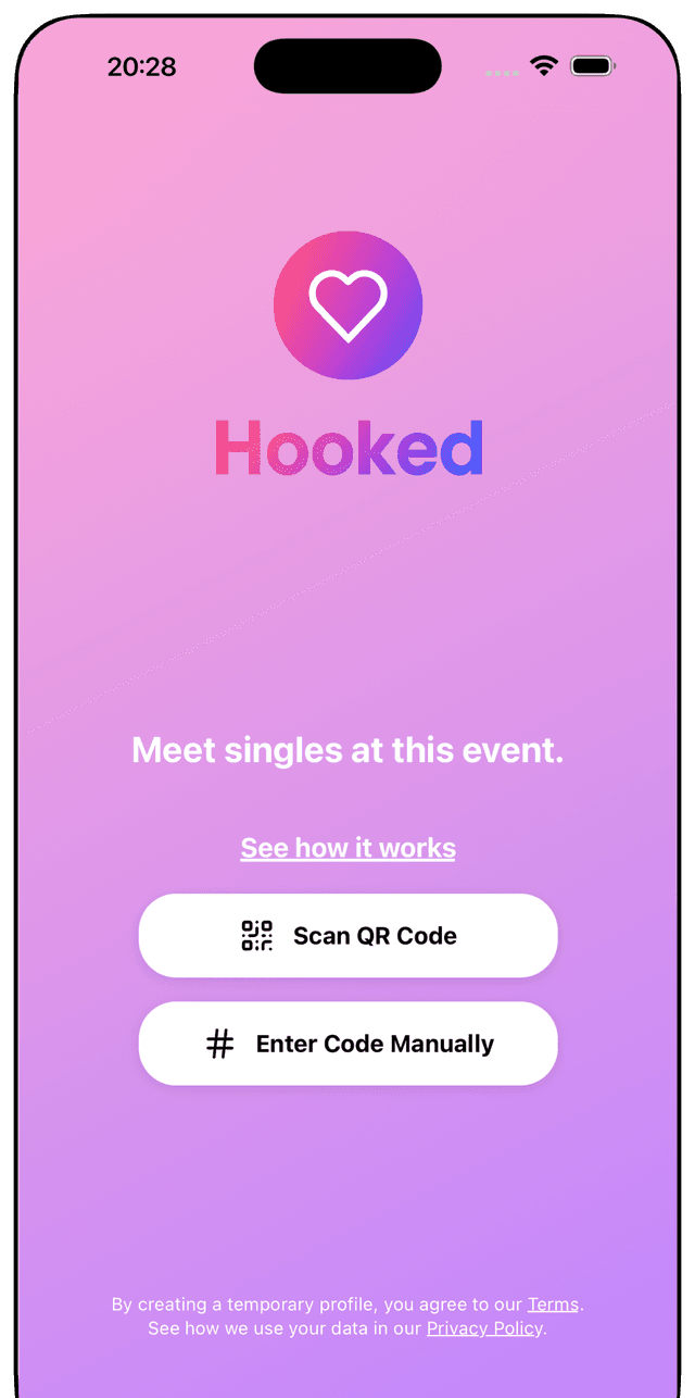 Join event by QR code