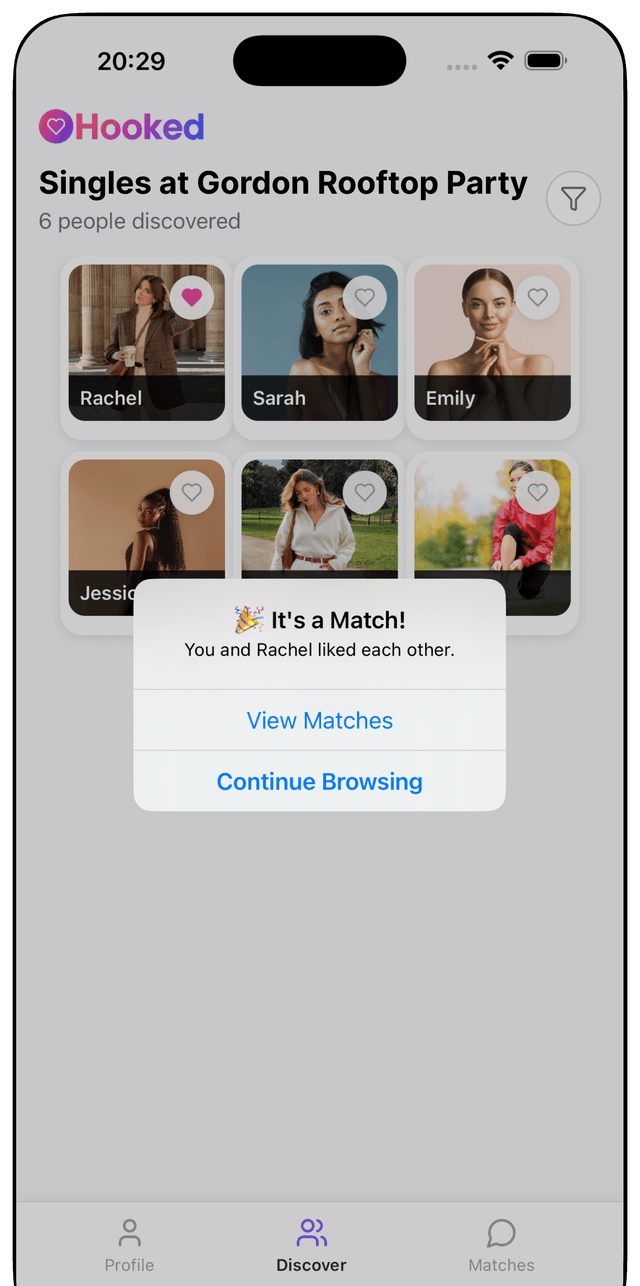 Browse and match